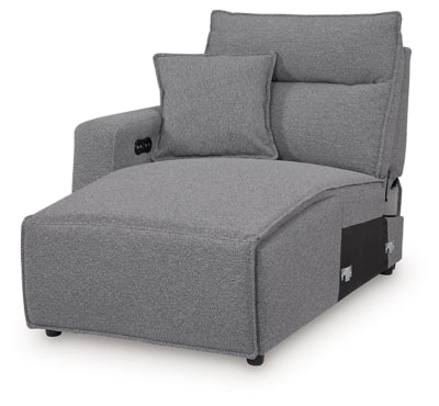 Modmax Power Reclining Sectional with Chaise - Faith Furniture (Manhattan, KS)