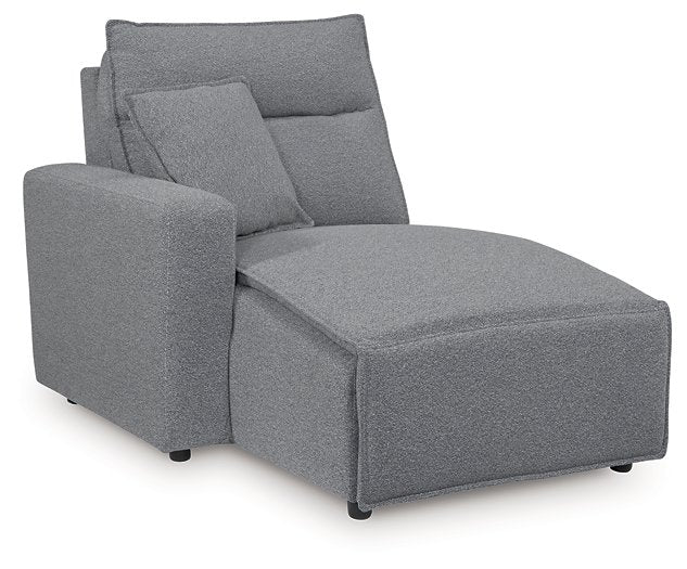 ModMax II Reclining Sectional with Chaise and Audio Console - Faith Furniture (Manhattan, KS)