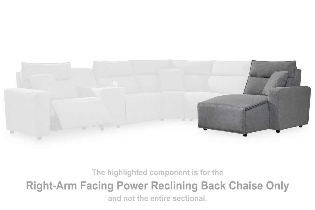 Modmax Power Reclining Sectional with Chaise - Faith Furniture (Manhattan, KS)