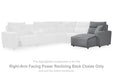Modmax Power Reclining Sectional with Chaise - Faith Furniture (Manhattan, KS)