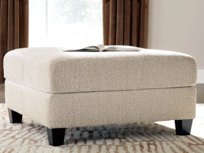 Steelwater Retreat Oversized Accent Ottoman - Faith Furniture (Manhattan, KS)