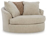 Steelwater Retreat Oversized Swivel Accent Chair - Faith Furniture (Manhattan, KS)