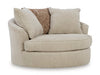 Steelwater Retreat Oversized Swivel Accent Chair - Faith Furniture (Manhattan, KS)