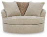 Steelwater Retreat Oversized Swivel Accent Chair - Faith Furniture (Manhattan, KS)