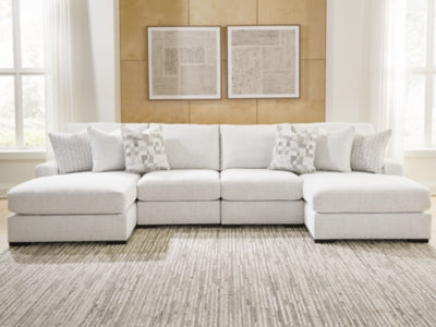 Misty-Lakes Double Chaise Sectional - Faith Furniture (Manhattan, KS)
