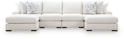 Misty-Lakes Double Chaise Sectional - Faith Furniture (Manhattan, KS)