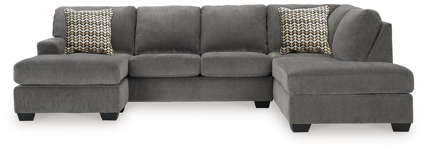 Riverfield Sectional with Chaise - Faith Furniture (Manhattan, KS)