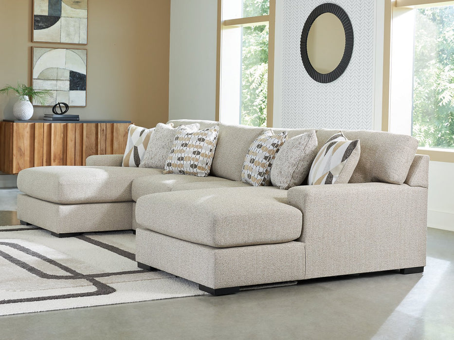Laurelgrove Double Chaise Sectional - Faith Furniture (Manhattan, KS)
