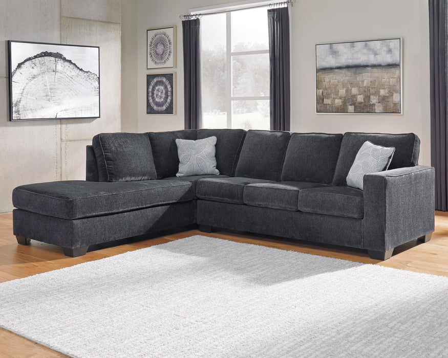 Altari Sleeper Sectional with Chaise - Faith Furniture (Manhattan, KS)