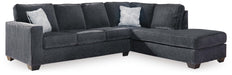 Altari Sleeper Sectional with Chaise - Faith Furniture (Manhattan, KS)
