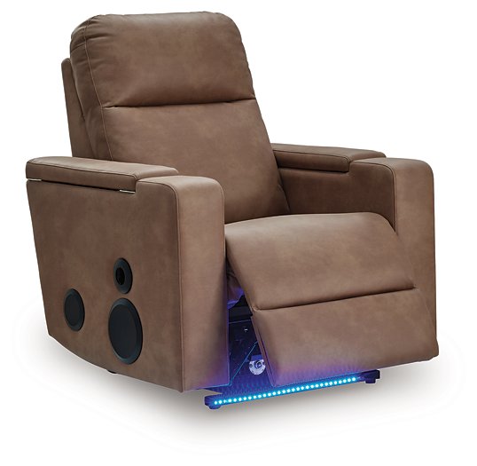 Lorrenton Power Glider Recliner with Audio System - Faith Furniture (Manhattan, KS)