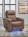 Lorrenton Power Glider Recliner with Audio System - Faith Furniture (Manhattan, KS)