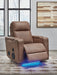 Lorrenton Power Glider Recliner with Audio System - Faith Furniture (Manhattan, KS)