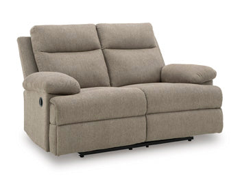 Side-Swipe Reclining Loveseat - Faith Furniture (Manhattan, KS)