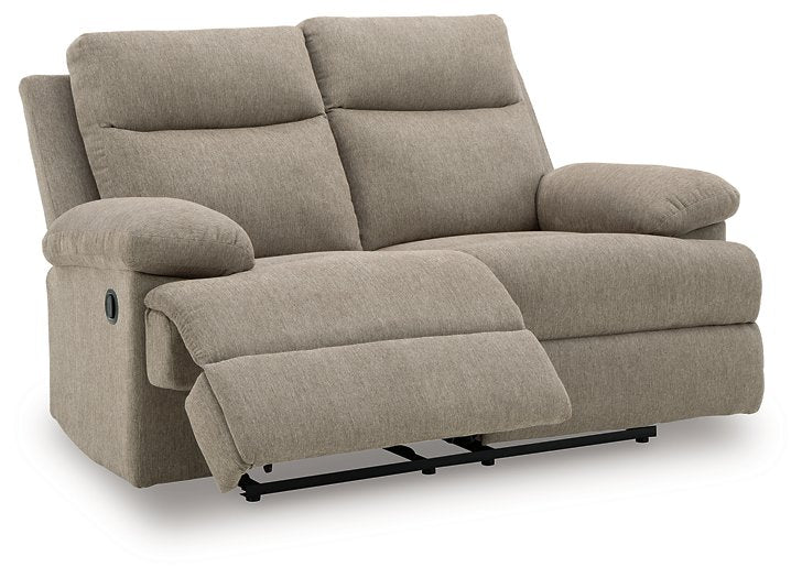 Side-Swipe Reclining Loveseat - Faith Furniture (Manhattan, KS)