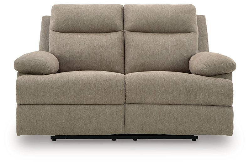 Side-Swipe Reclining Loveseat - Faith Furniture (Manhattan, KS)