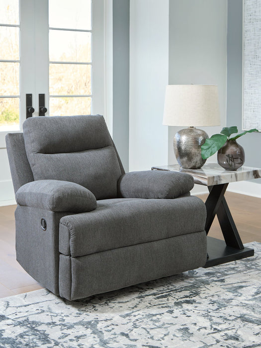 Side-Swipe Recliner - Faith Furniture (Manhattan, KS)