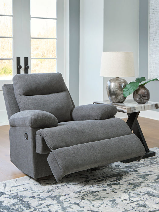 Side-Swipe Recliner - Faith Furniture (Manhattan, KS)