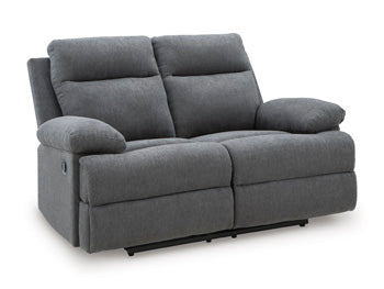 Side-Swipe Reclining Loveseat - Faith Furniture (Manhattan, KS)