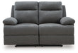 Side-Swipe Reclining Loveseat - Faith Furniture (Manhattan, KS)