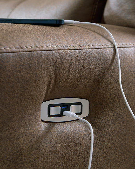 Beckley Place Power Reclining Sofa - Faith Furniture (Manhattan, KS)