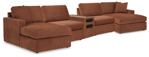 Modmax 5 Piece Sectional with Audio Console - Faith Furniture (Manhattan, KS)