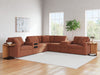 Modmax Balanced Sectional with Audio and Storage Consoles - Faith Furniture (Manhattan, KS)