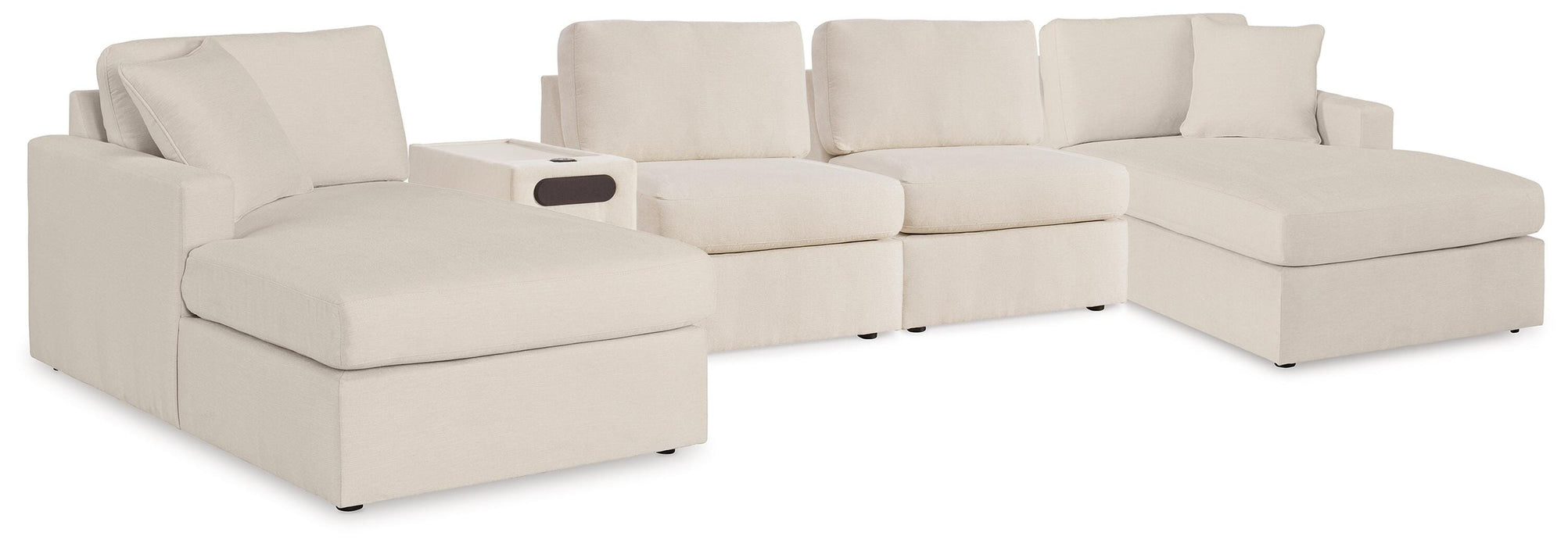 Modmax 5 Piece Sectional with Audio Console - Faith Furniture (Manhattan, KS)