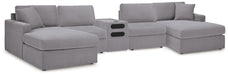 Modmax 5 Piece Sectional with Audio Console - Faith Furniture (Manhattan, KS)