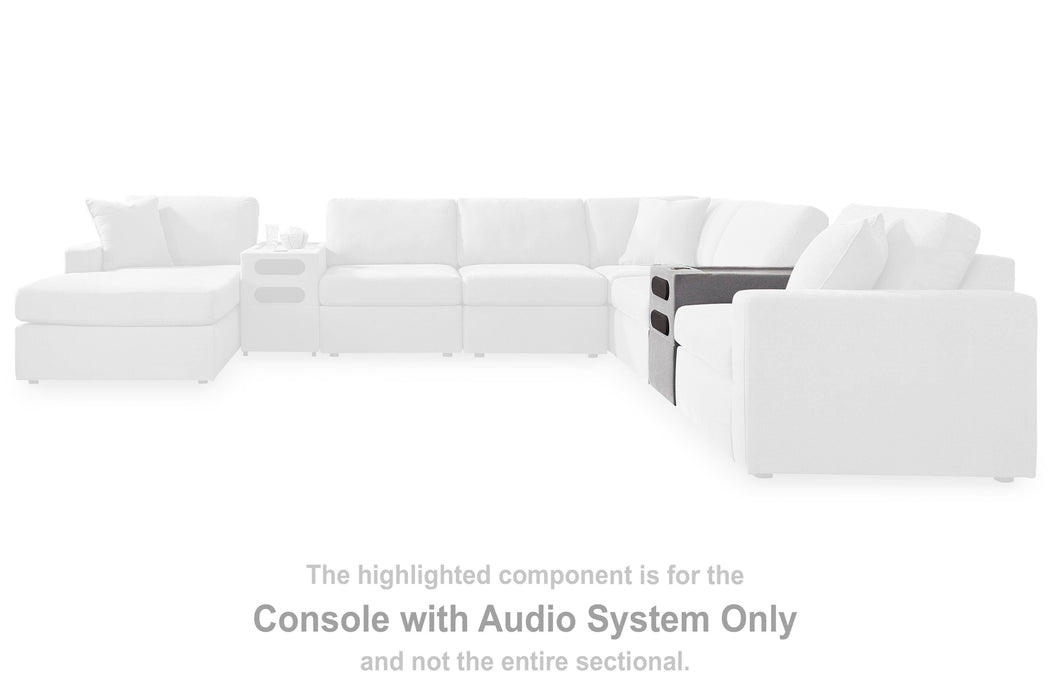 Modmax Balanced Sectional with Audio and Storage Consoles - Faith Furniture (Manhattan, KS)