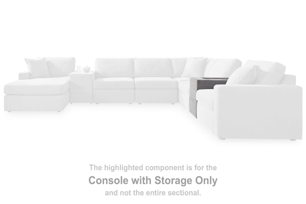 Modmax Balanced Sectional with Audio and Storage Consoles - Faith Furniture (Manhattan, KS)