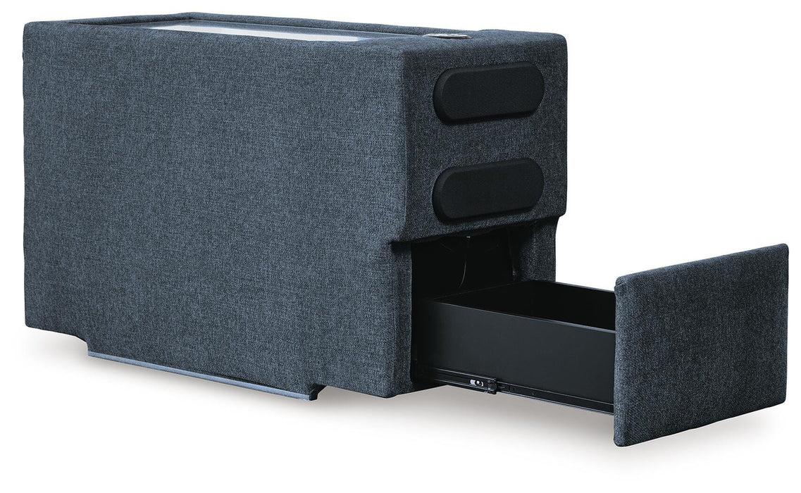 Modmax 5 Piece Sectional with Audio Console - Faith Furniture (Manhattan, KS)