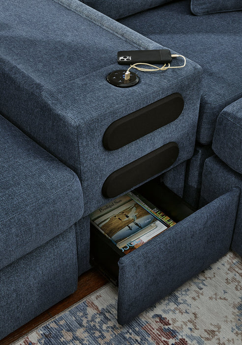 Modmax Sectional with Audio Console - Faith Furniture (Manhattan, KS)