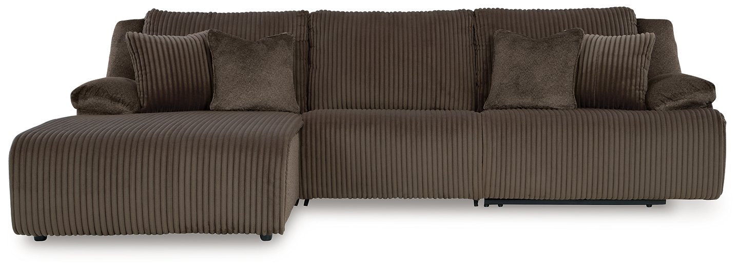 Top Tier Sectional Sofa Chaise - Faith Furniture (Manhattan, KS)