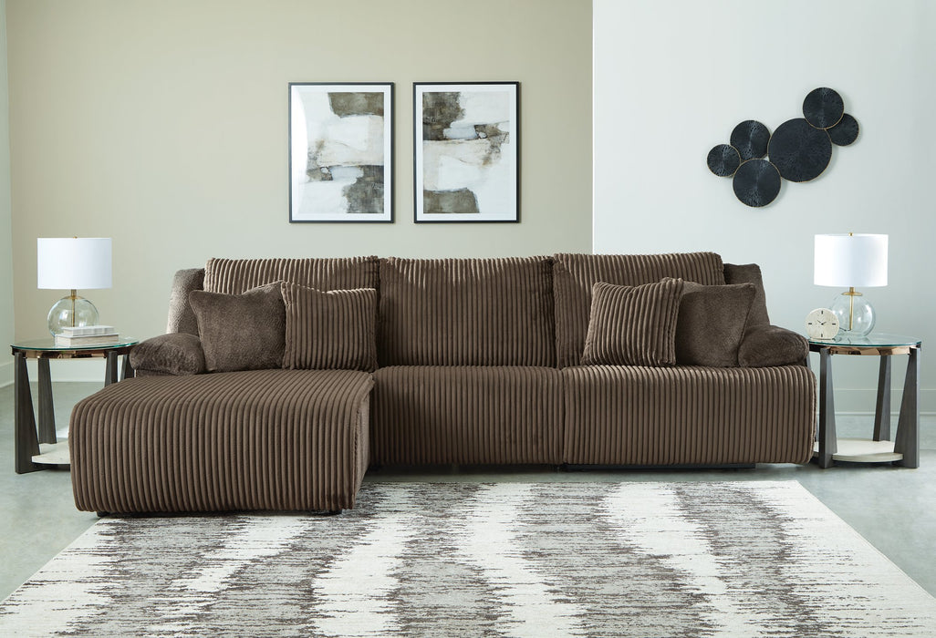 Top Tier Sectional Sofa Chaise - Faith Furniture (Manhattan, KS)
