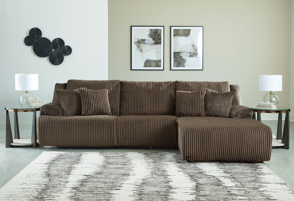 Top Tier Sectional Sofa Chaise - Faith Furniture (Manhattan, KS)
