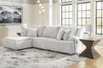 Top Tier Sectional Sofa Chaise - Faith Furniture (Manhattan, KS)