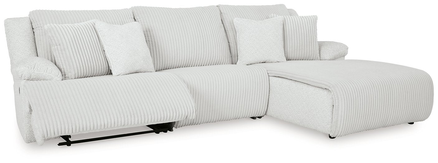 Top Tier Sectional Sofa Chaise - Faith Furniture (Manhattan, KS)