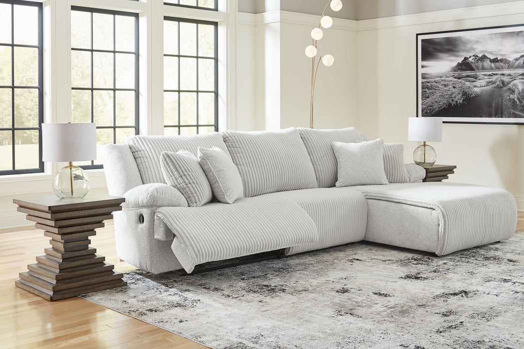 Top Tier Sectional Sofa Chaise - Faith Furniture (Manhattan, KS)