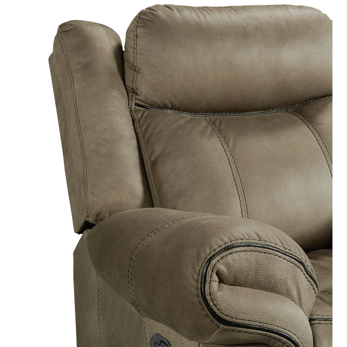 Sorrento Motion Sofa with Dropdown in T101 Brown
