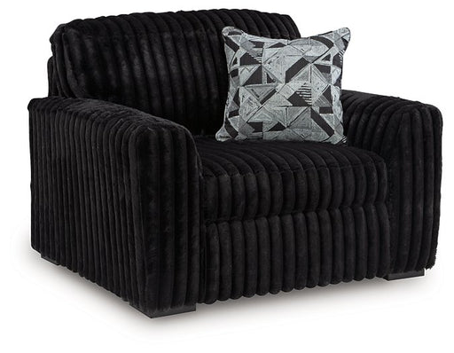 Midnight-Madness Oversized Chair - Faith Furniture (Manhattan, KS)