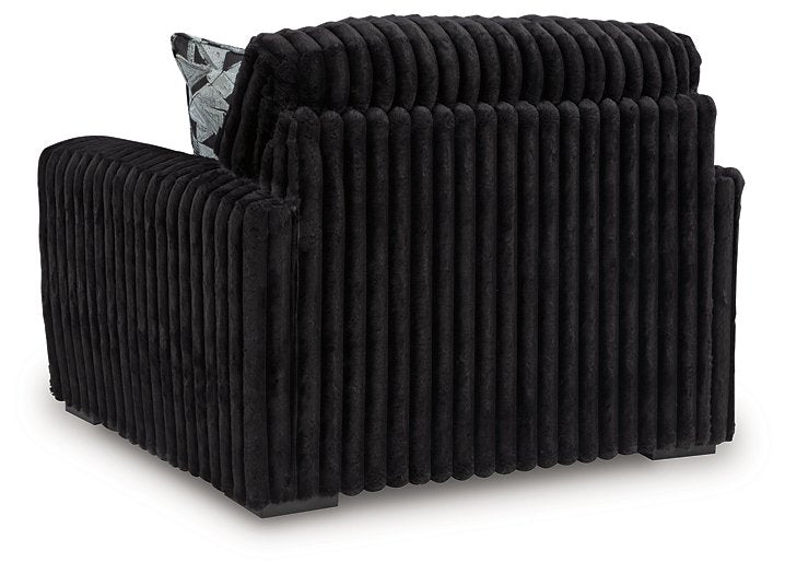 Midnight-Madness Oversized Chair - Faith Furniture (Manhattan, KS)