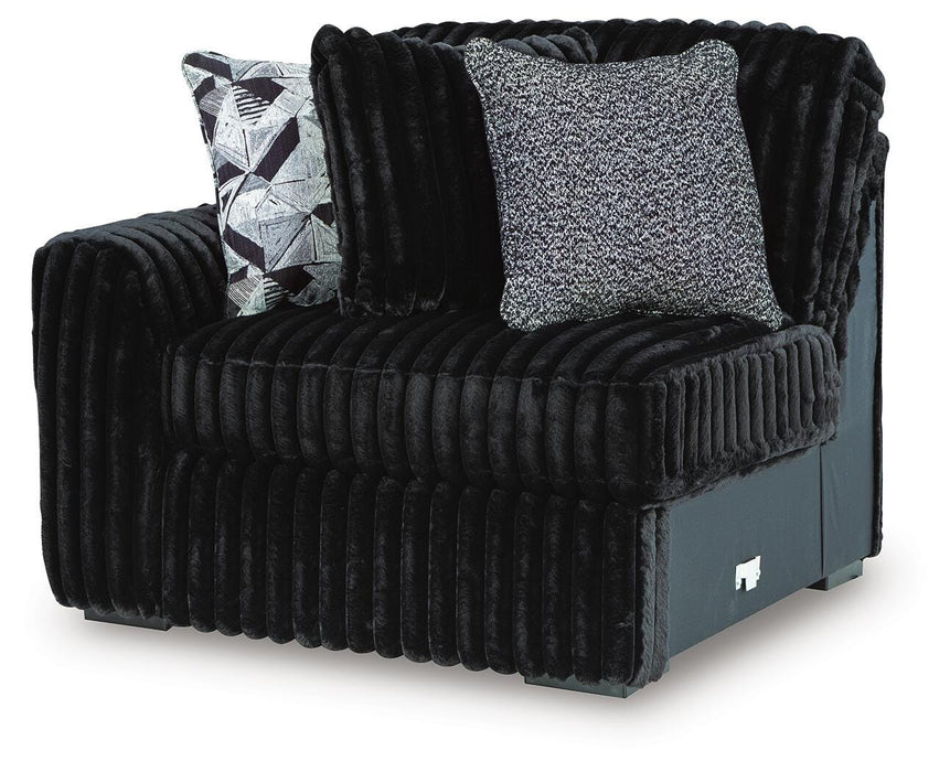 Midnight-Madness Sectional Sofa - Faith Furniture (Manhattan, KS)