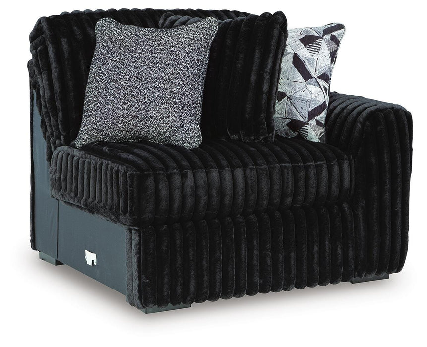 Midnight-Madness Sectional Sofa - Faith Furniture (Manhattan, KS)