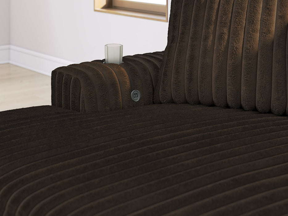 Midnight-Madness Oversized Chaise - Faith Furniture (Manhattan, KS)