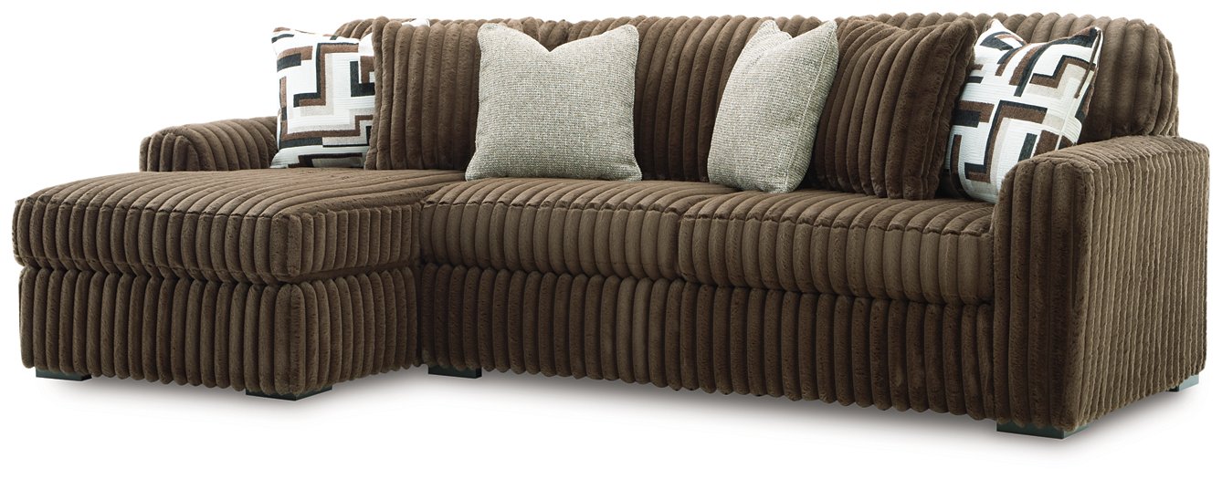 Midnight-Madness Sectional Sofa with Chaise - Faith Furniture (Manhattan, KS)