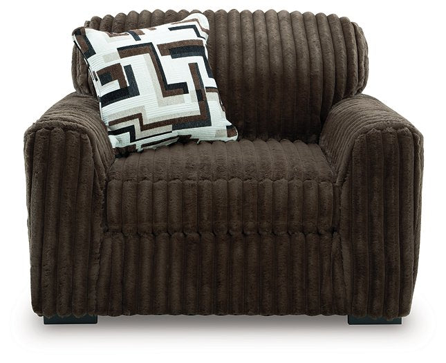 Midnight-Madness Oversized Chair - Faith Furniture (Manhattan, KS)