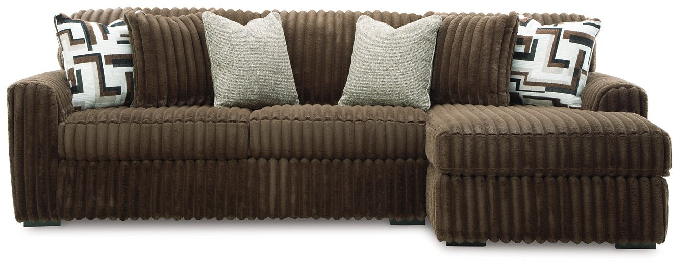 Midnight-Madness Sectional Sofa with Chaise - Faith Furniture (Manhattan, KS)