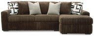 Midnight-Madness Sectional Sofa with Chaise - Faith Furniture (Manhattan, KS)