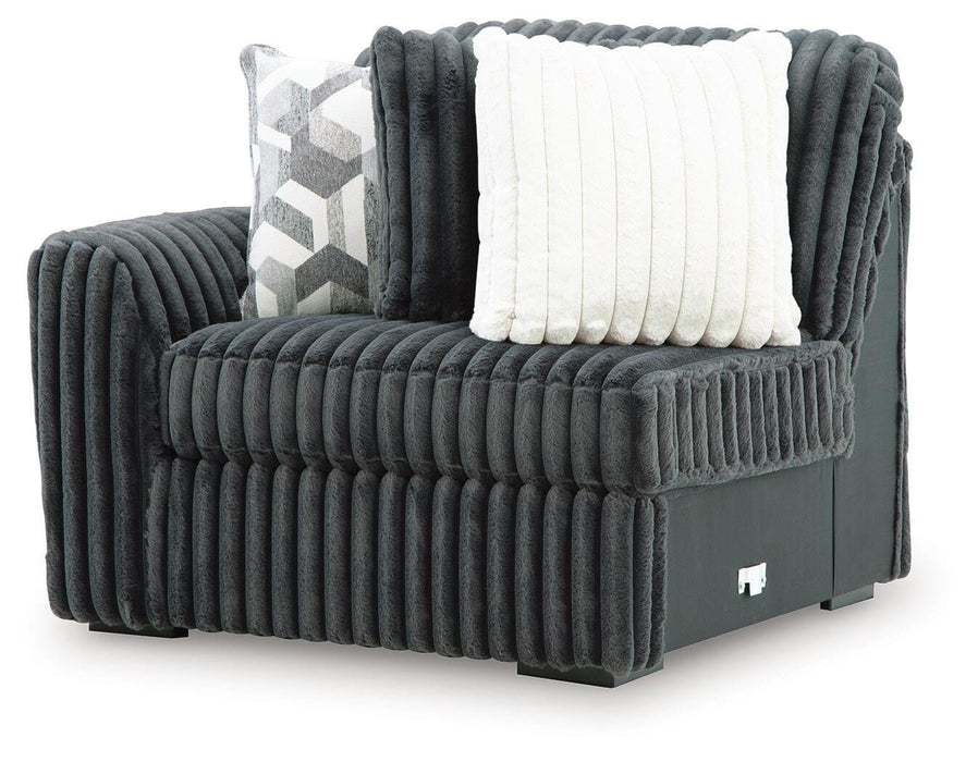 Midnight-Madness Sectional Sofa - Faith Furniture (Manhattan, KS)